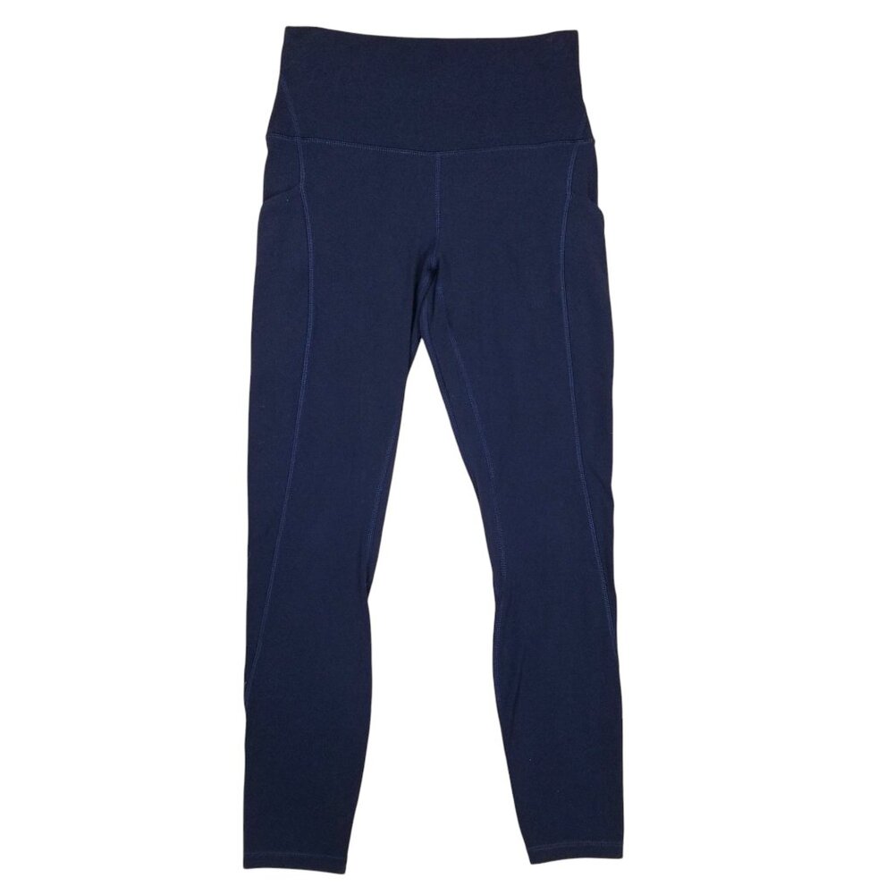 Lululemon Align High Rise Pant with Pockets 25" True Navy Sz 6